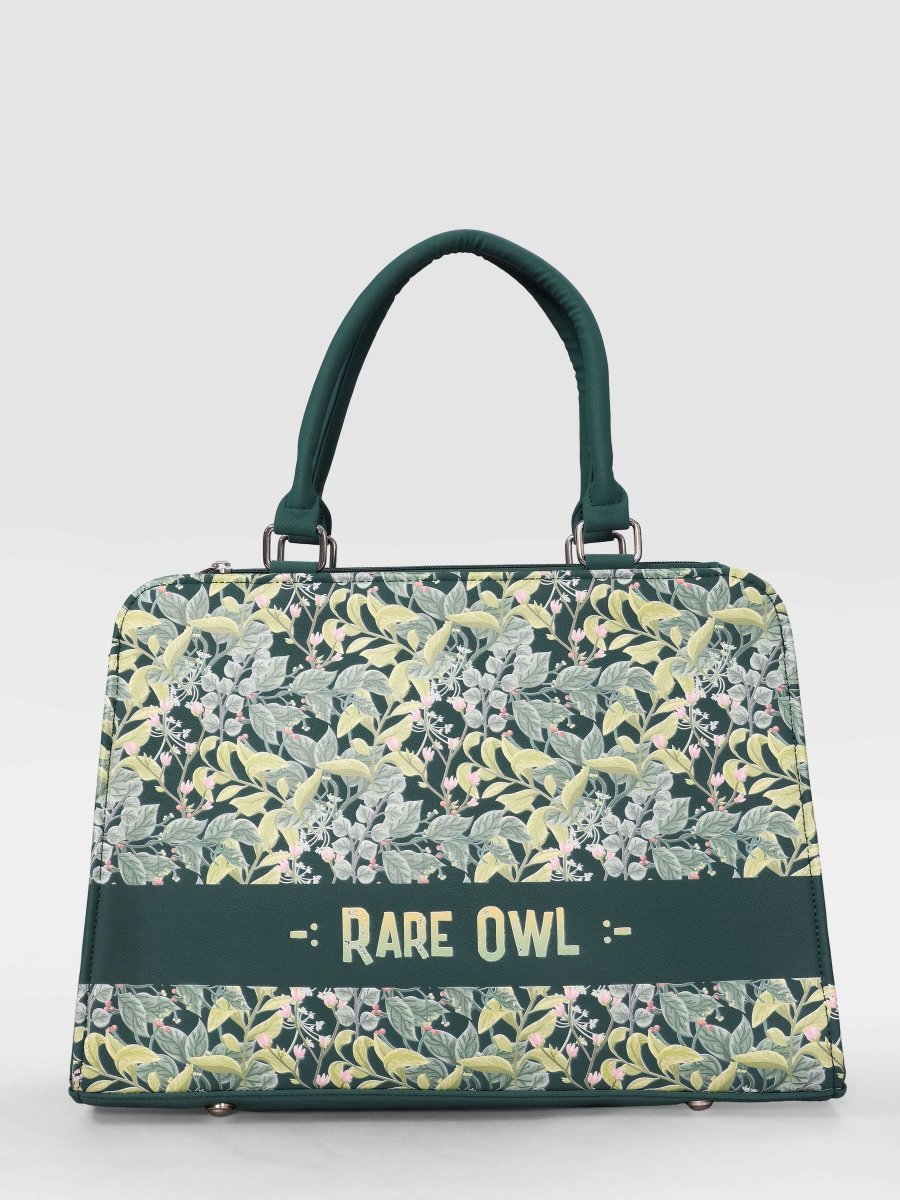 Botanical Grace Customized Tote Bag for Women | Rare Canvas - Rare Owl