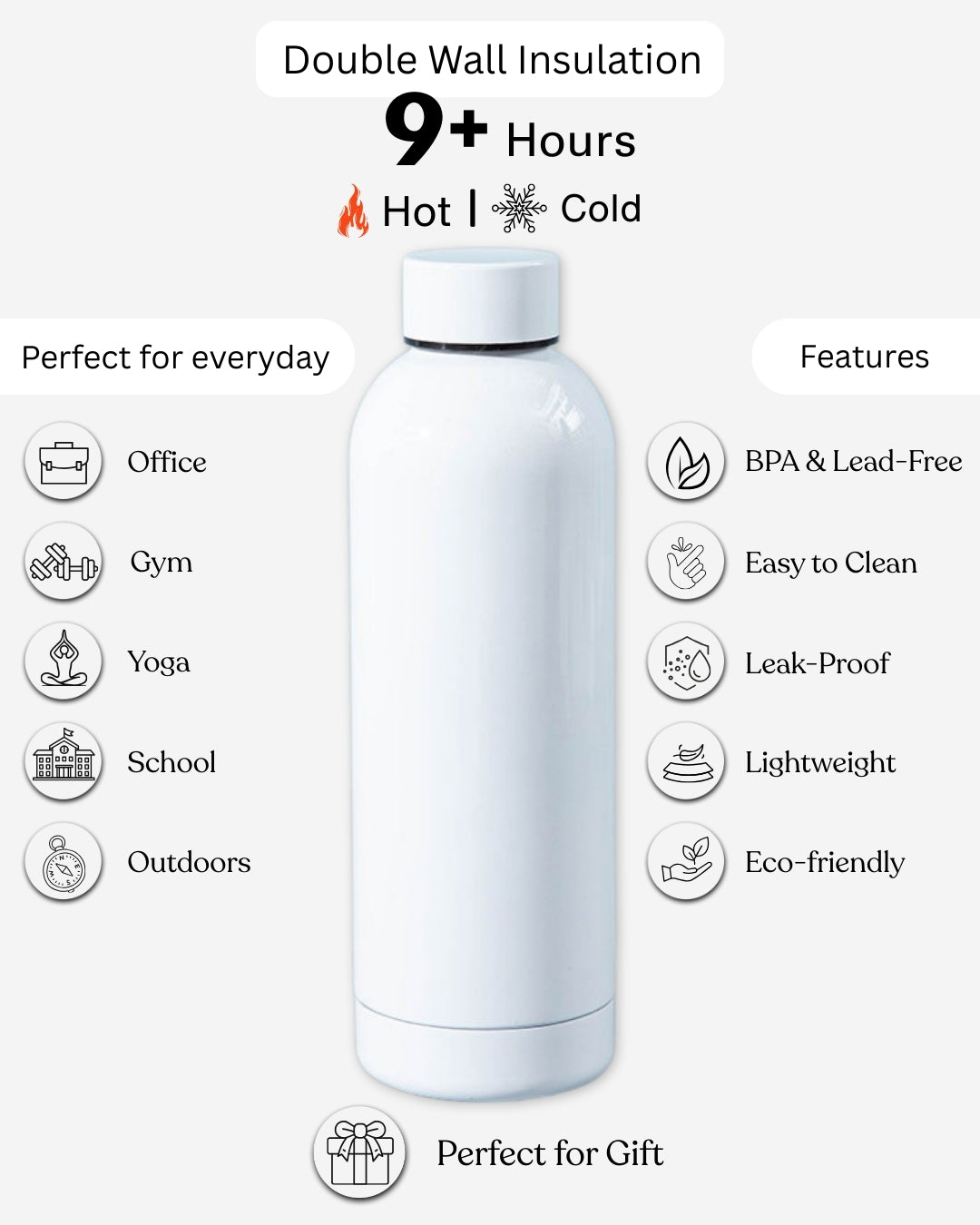 Baby Dino Inspired Customized 3D Hand Painted Kids Bottle – 500ml