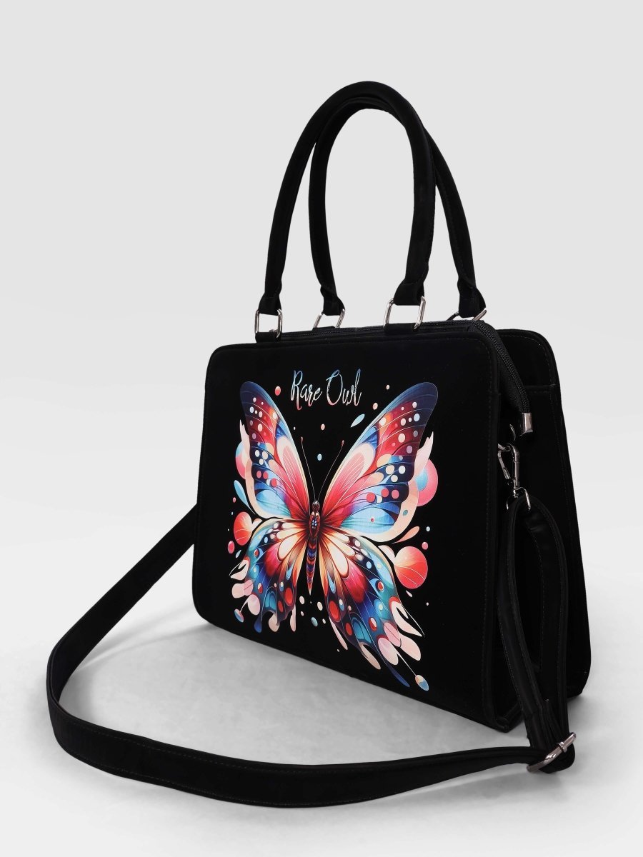 Butterfly Elegance Customized Tote Bag for Women | Rare Minimal - Rare Owl