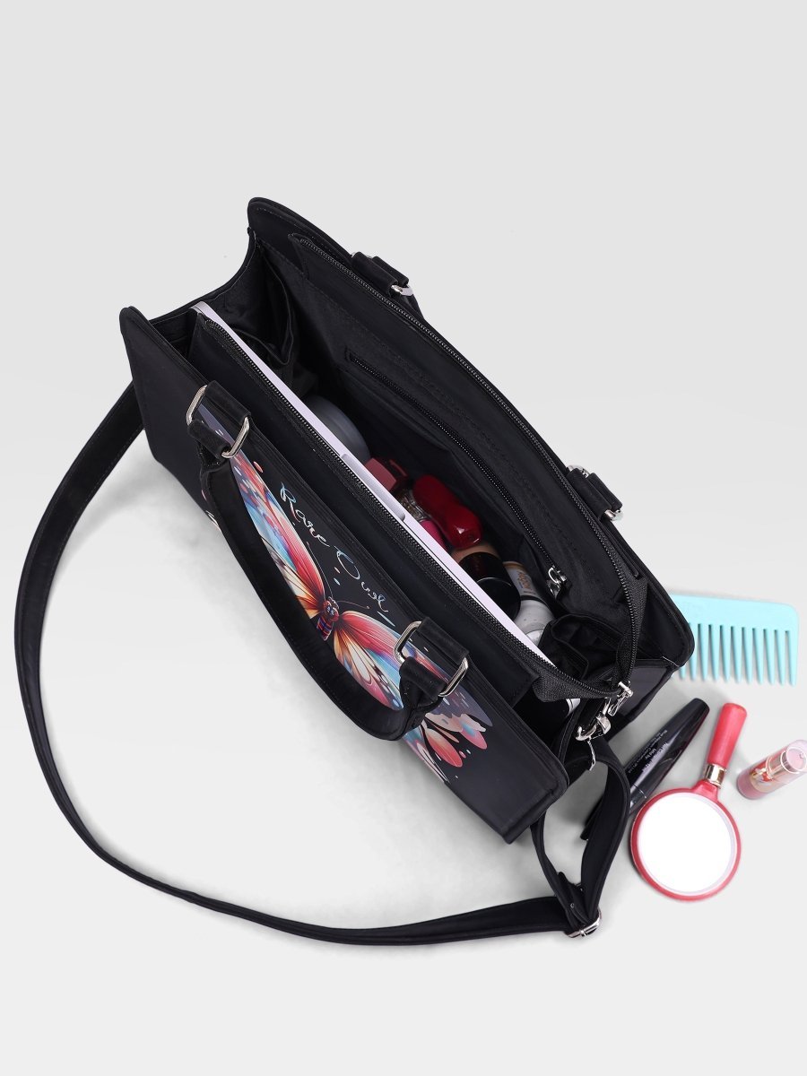 Butterfly Elegance Customized Tote Bag for Women | Rare Minimal - Rare Owl