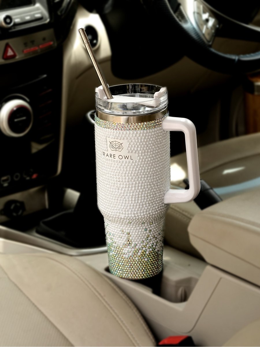 Crystal Luxe Customized Tumbler - Rare Owl