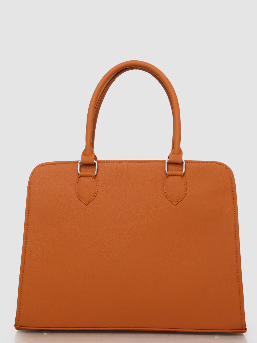 Earthy Elegance Customized Embroidery Tote Bag - Rare Owl