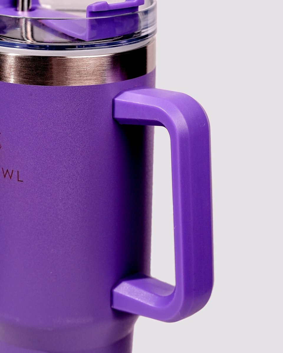 Eterna Bloom Customized Name & Birth Flower Tumbler - Rare Owl