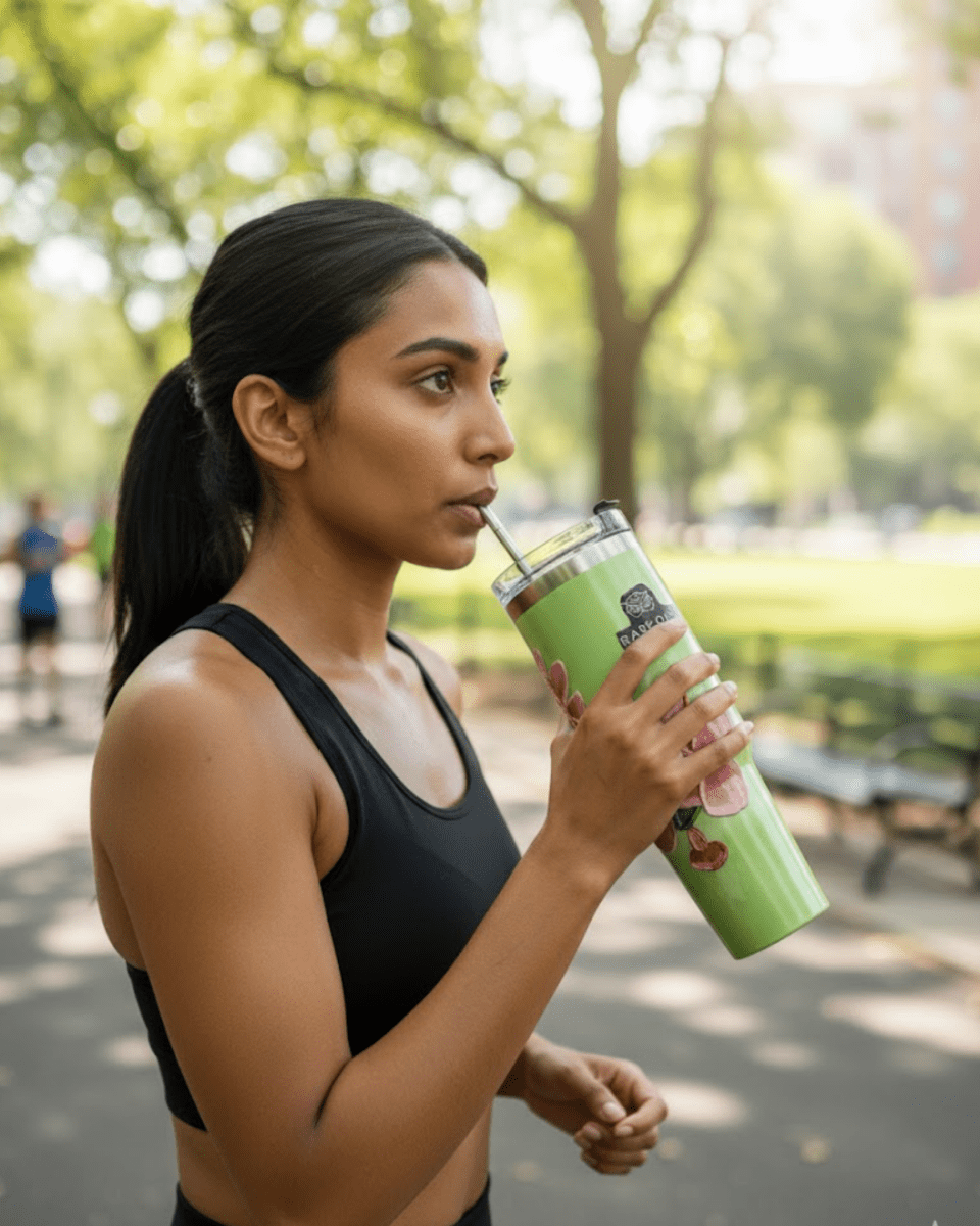 Floral Aura 3D Hand Painted Customized Name Tumbler - Rare Owl