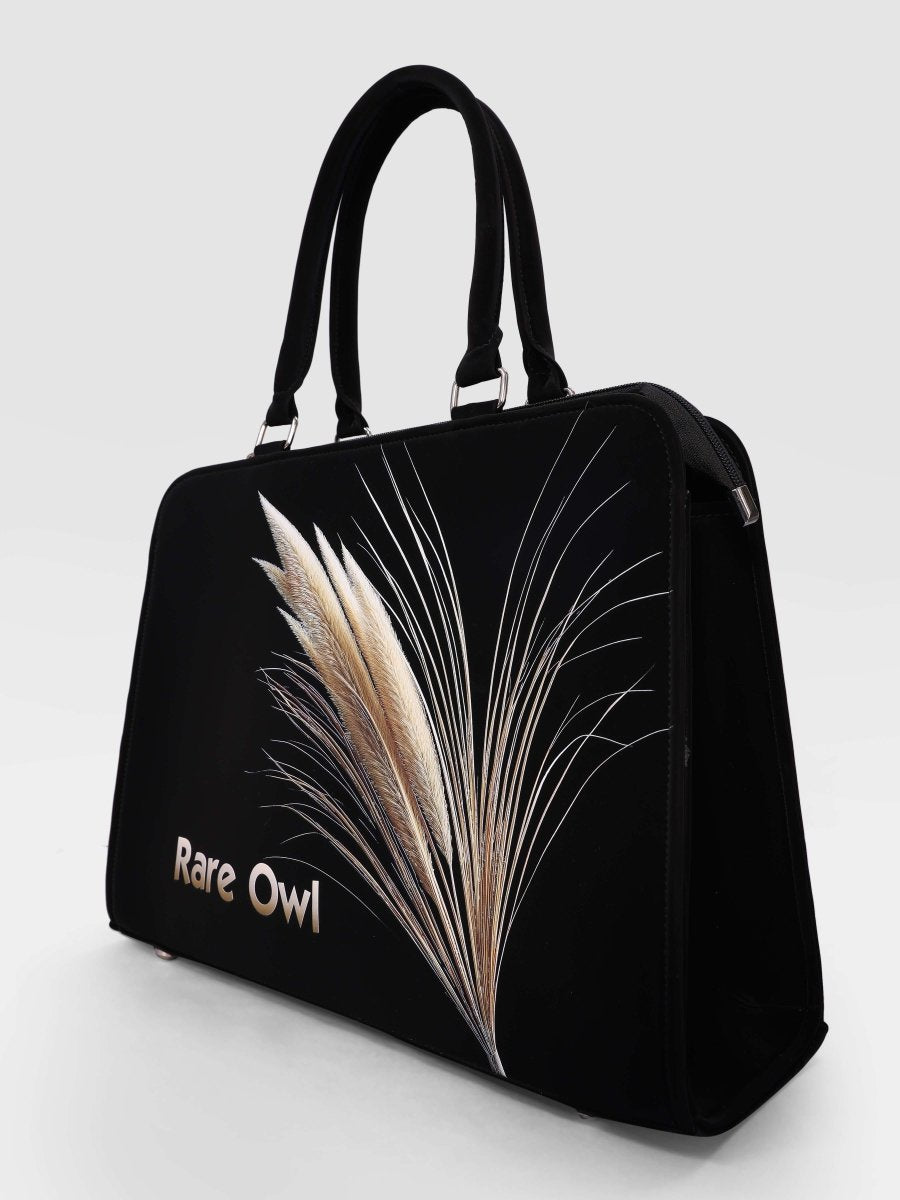 Golden Grain Customized Tote Bag for Women | Rare Minimal - Rare Owl