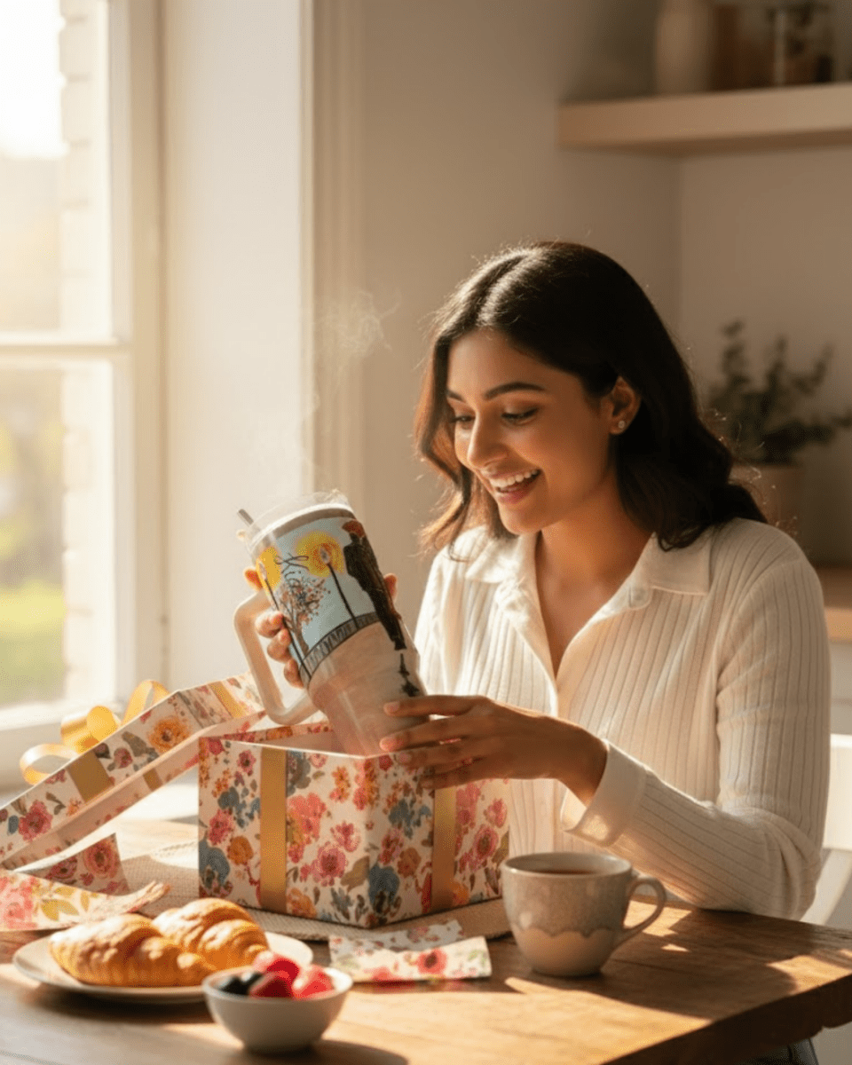 Golden Walk 3D Hand Painted Customized Name Tumbler - Rare Owl