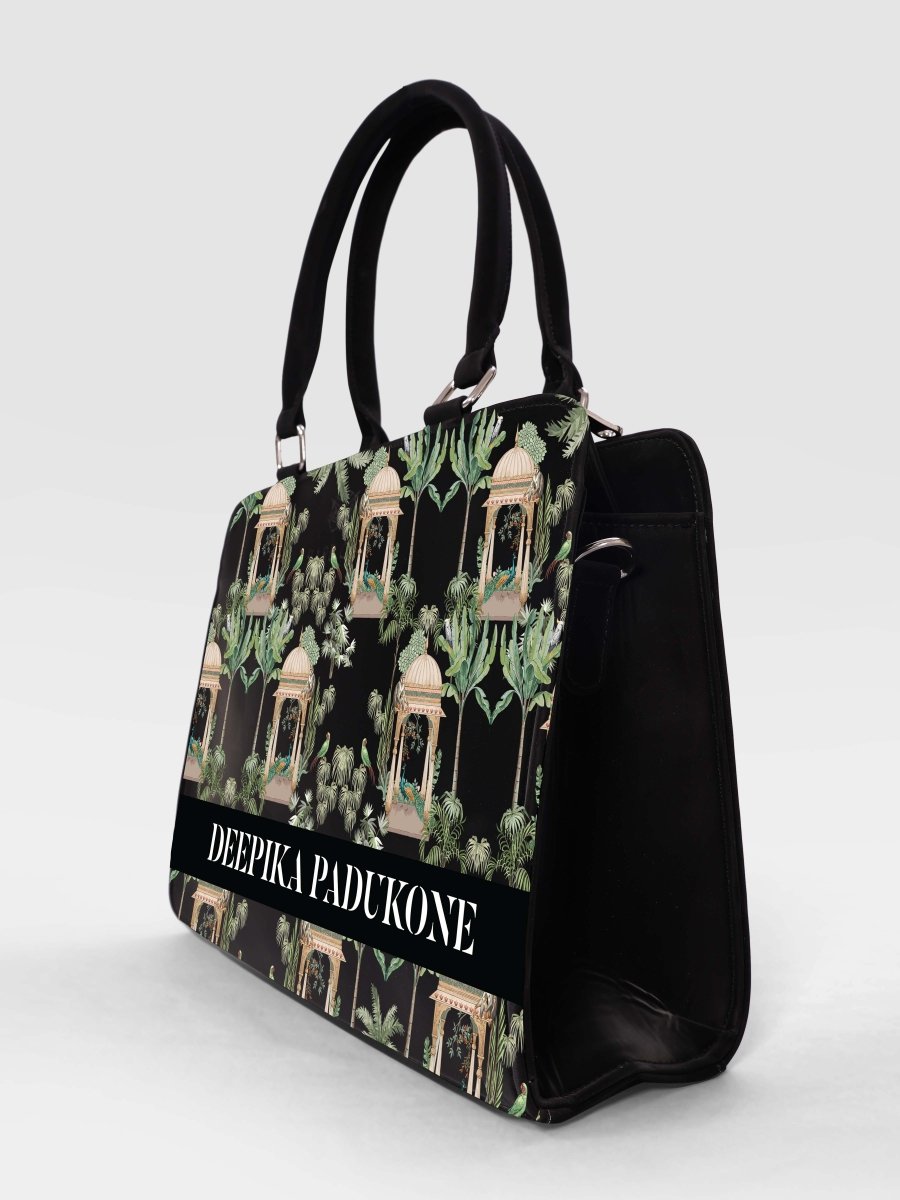 Hawa Mahal Customized Name Tote Bag for Women | Rare Canvas - Rare Owl