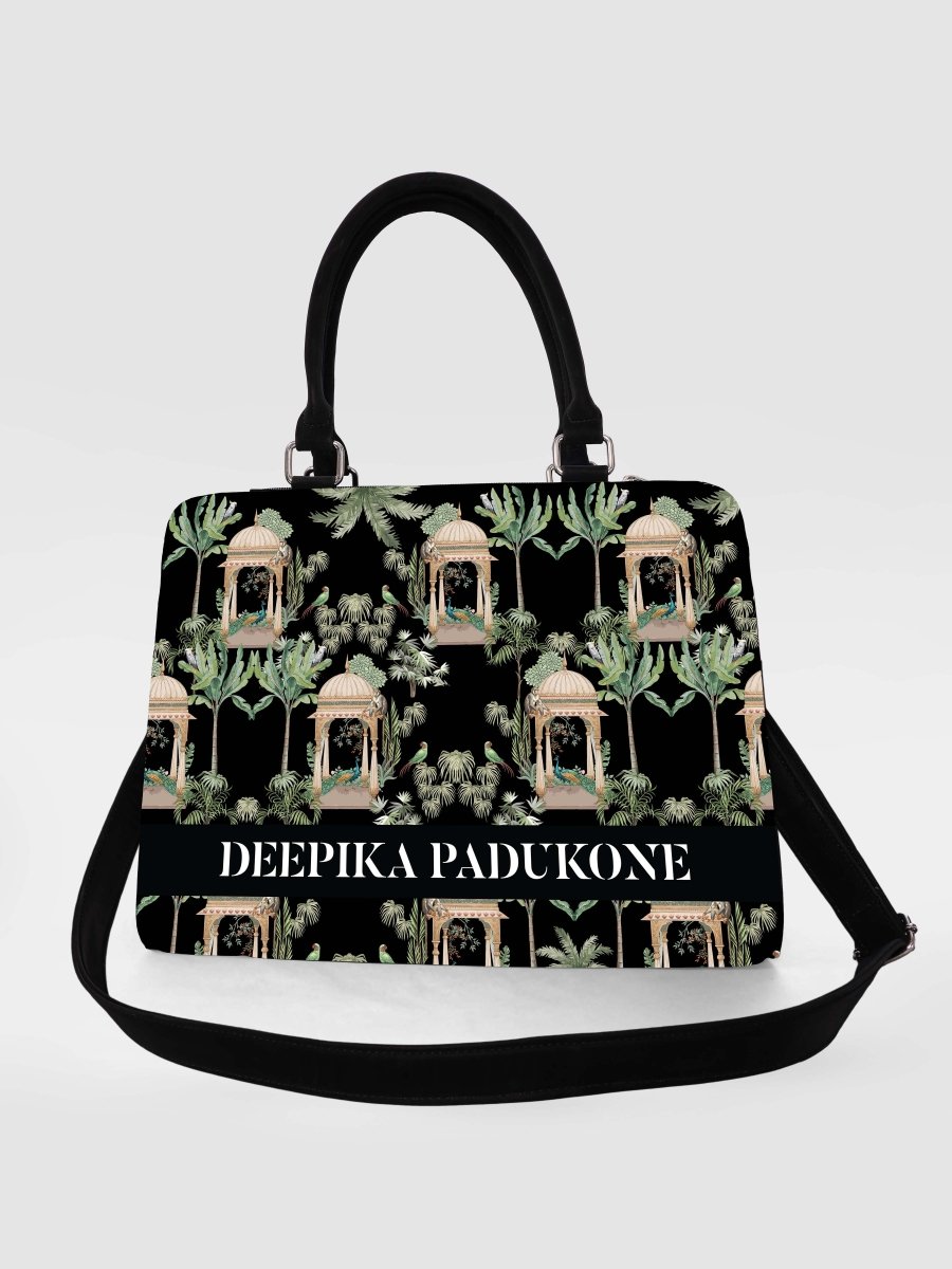 Hawa Mahal Customized Name Tote Bag for Women | Rare Canvas - Rare Owl