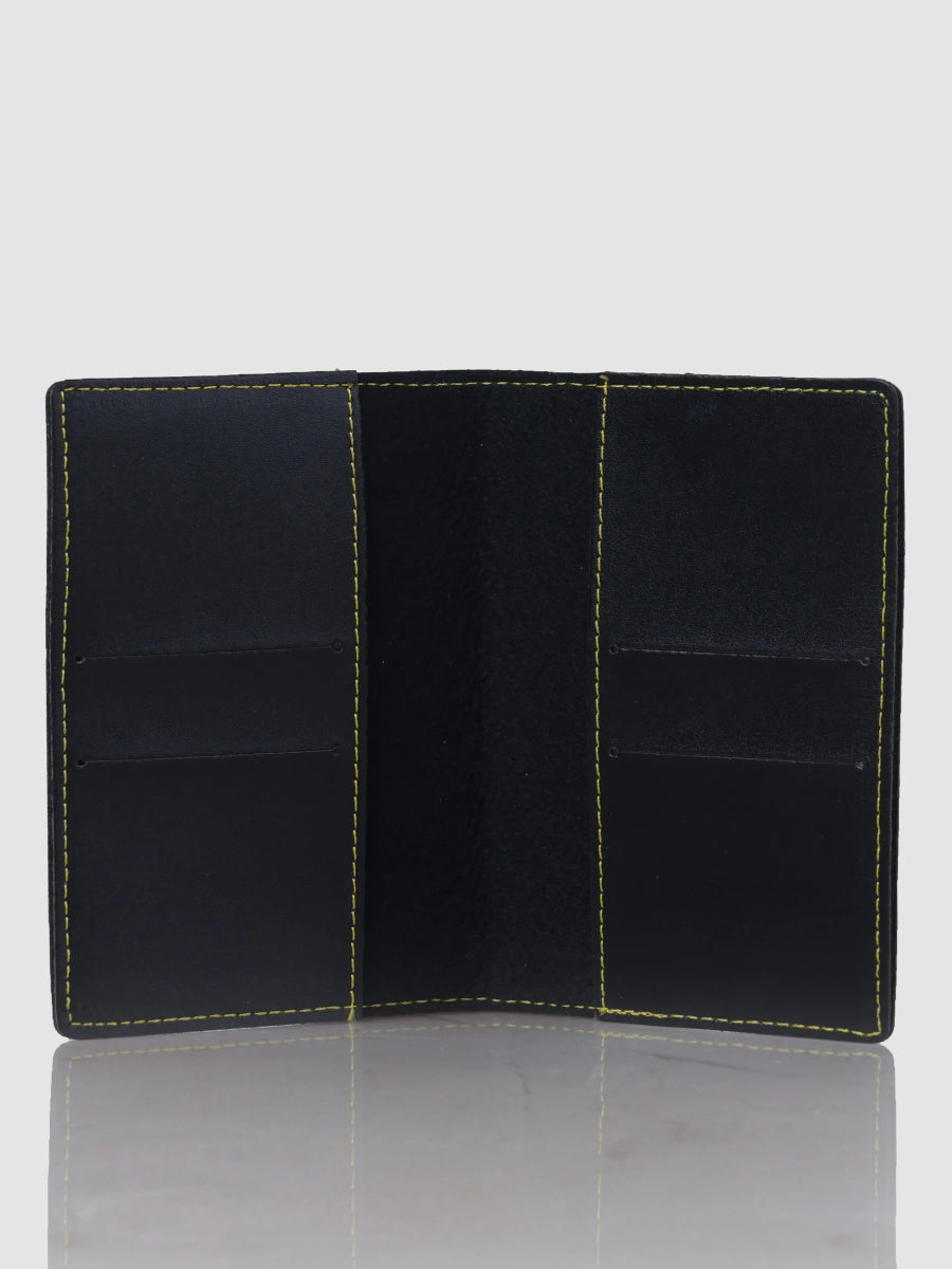 Henna Petals Customized Passport Cover - Rare Owl