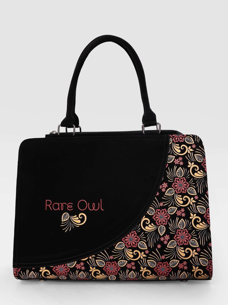 Henna Petals Customized Tote Bag for Women | Rare Curve - Rare Owl
