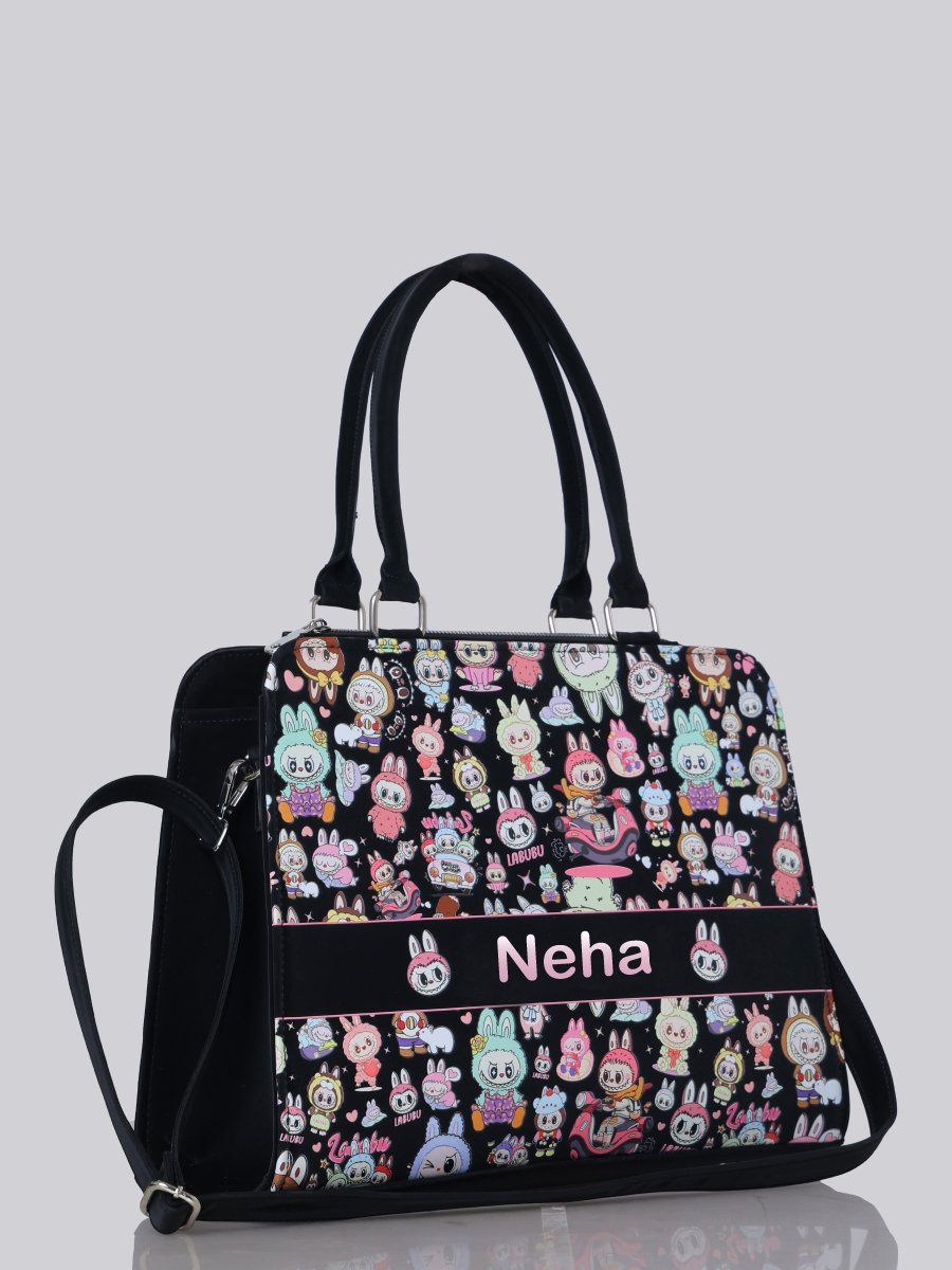 Labubu The Monster Customized Tote Bag for Women | Rare Canvas - Rare Owl