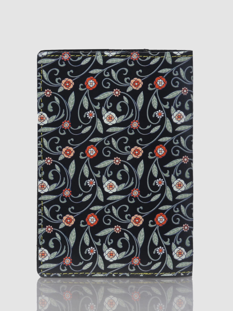 Leafy Serenity Customized Passport Cover - Rare Owl