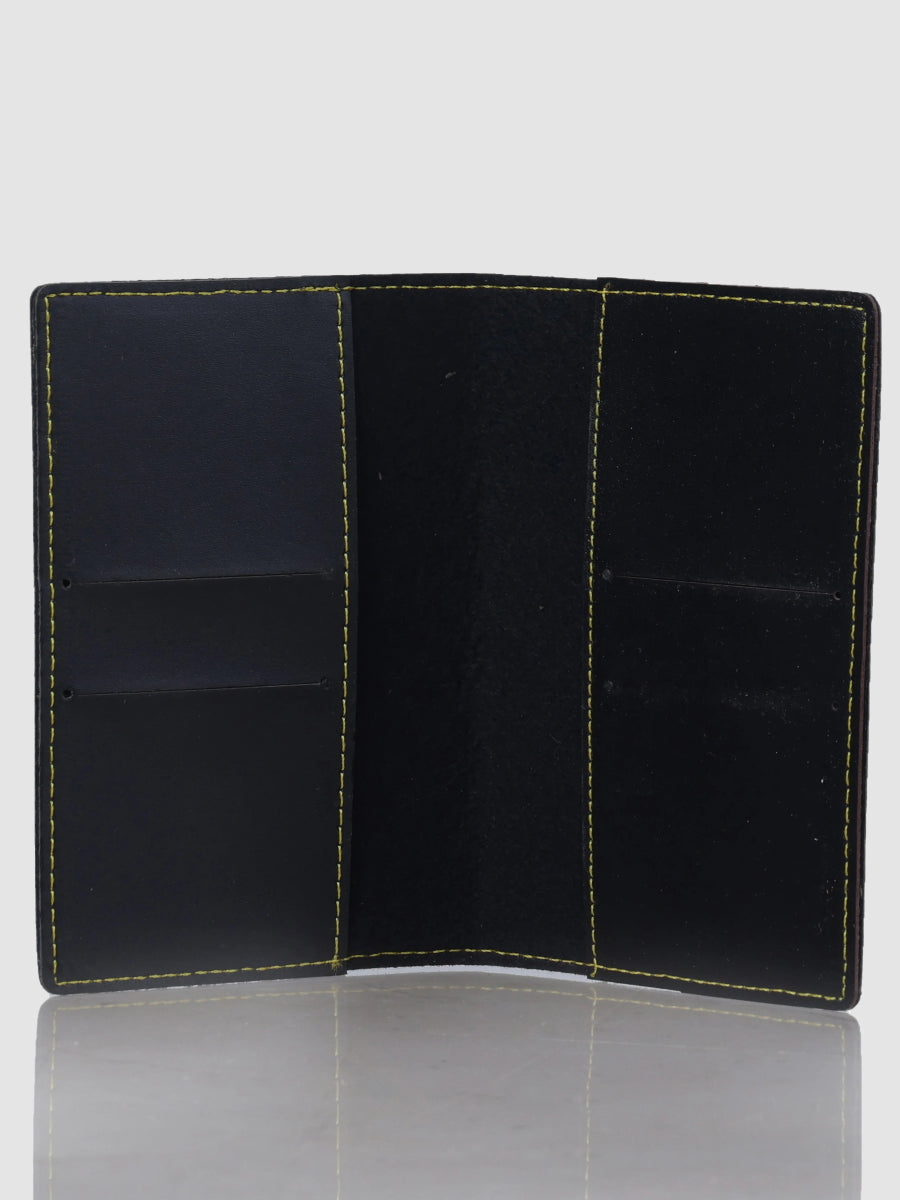 Leafy Serenity Customized Passport Cover - Rare Owl