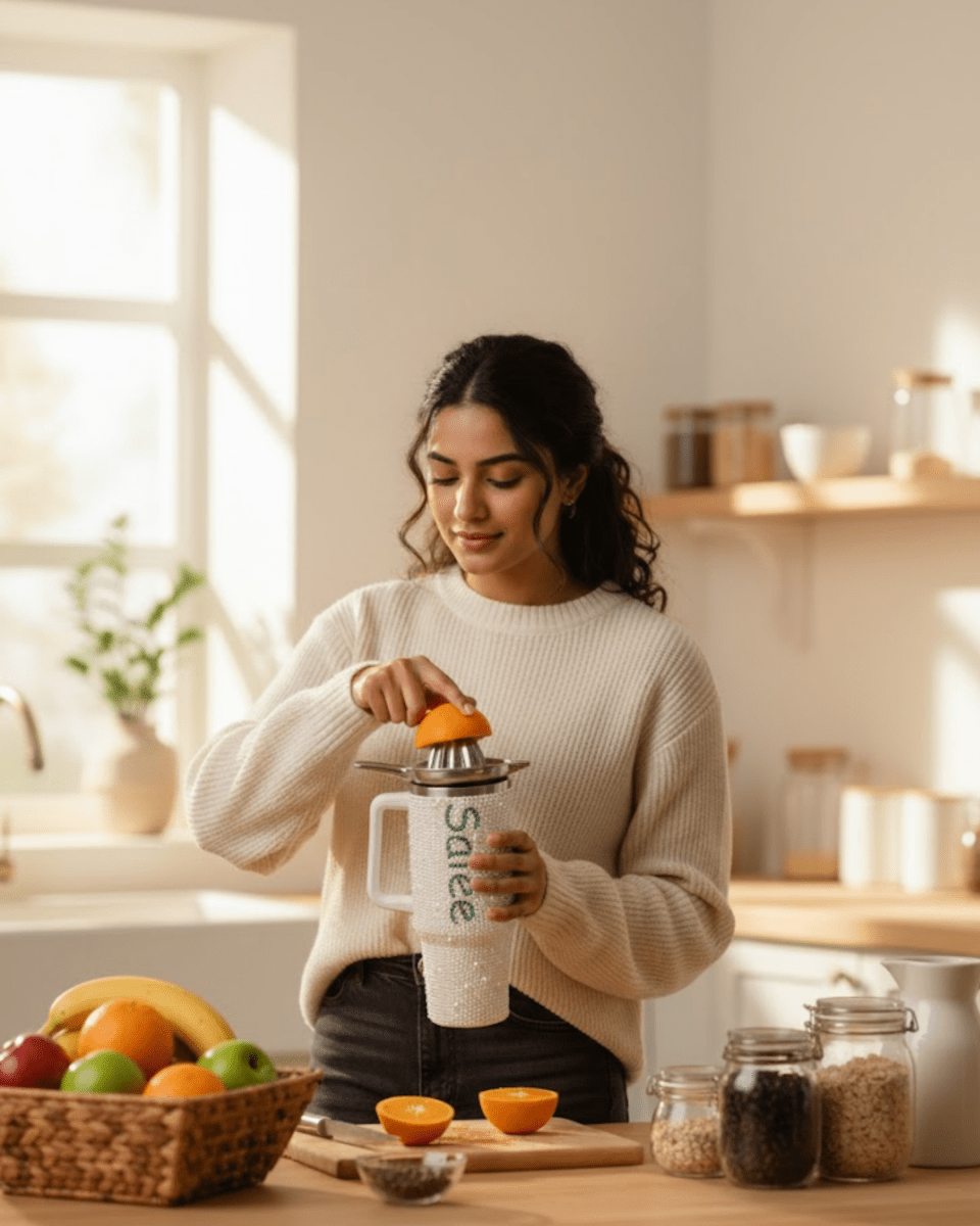 Pearl White Handmade Rhinestone Customized Name Tumbler - Rare Owl