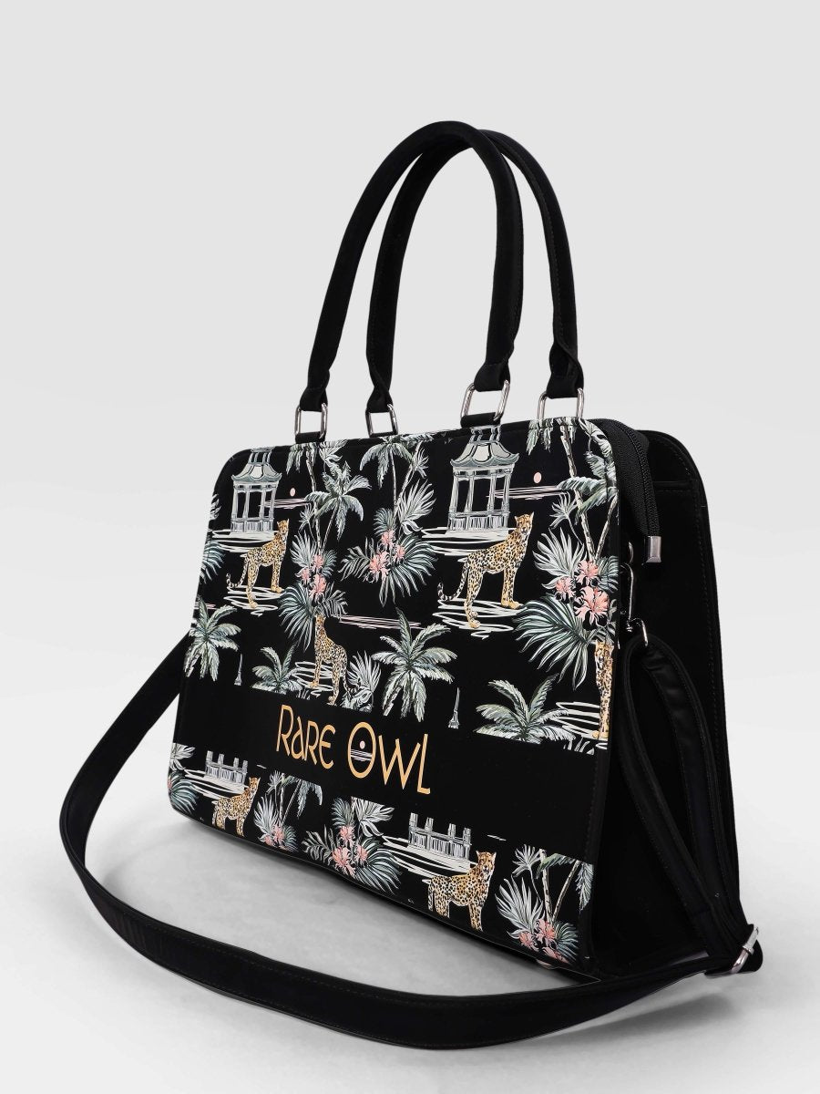 Safari Bliss Customized Tote Bag for Women | Rare Canvas - Rare Owl