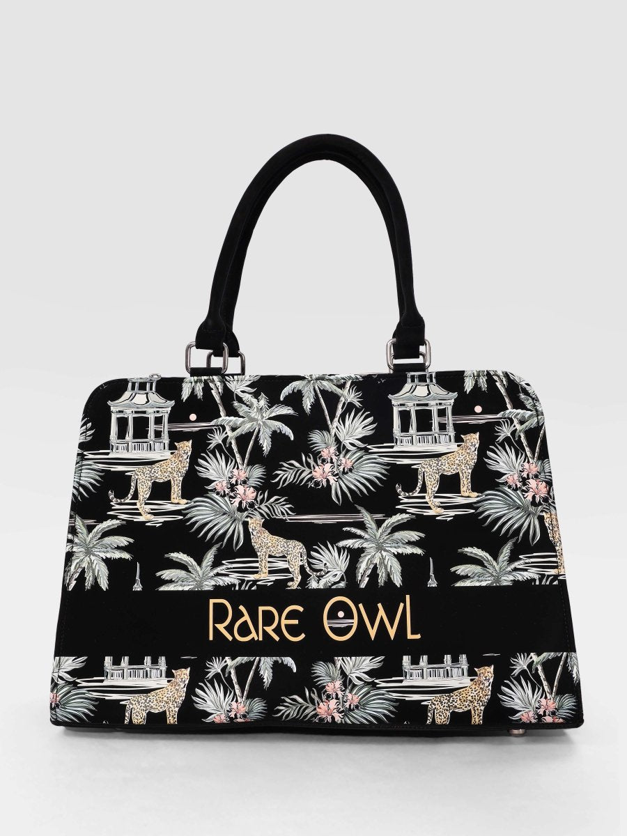 Safari Bliss Customized Tote Bag for Women | Rare Canvas - Rare Owl
