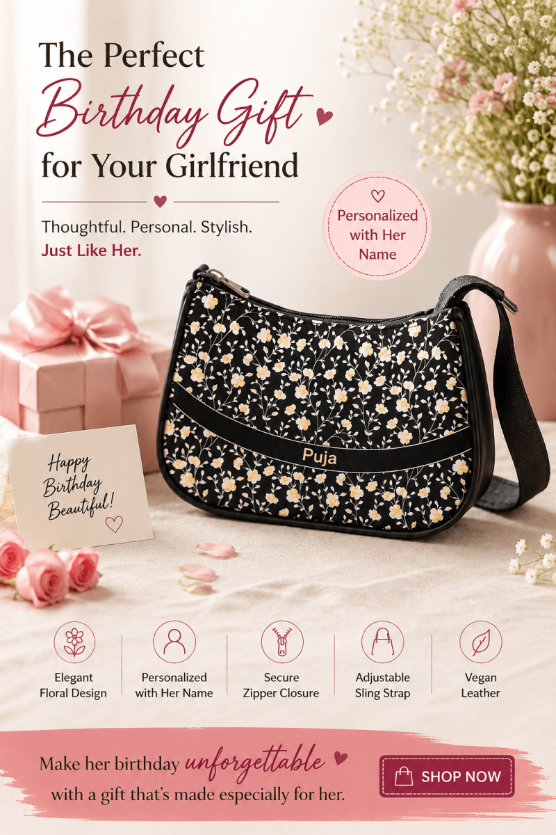 Best Birthday Gift for Girlfriend: Make Her Day Special with a Personalized Sling Bag - Rare Owl
