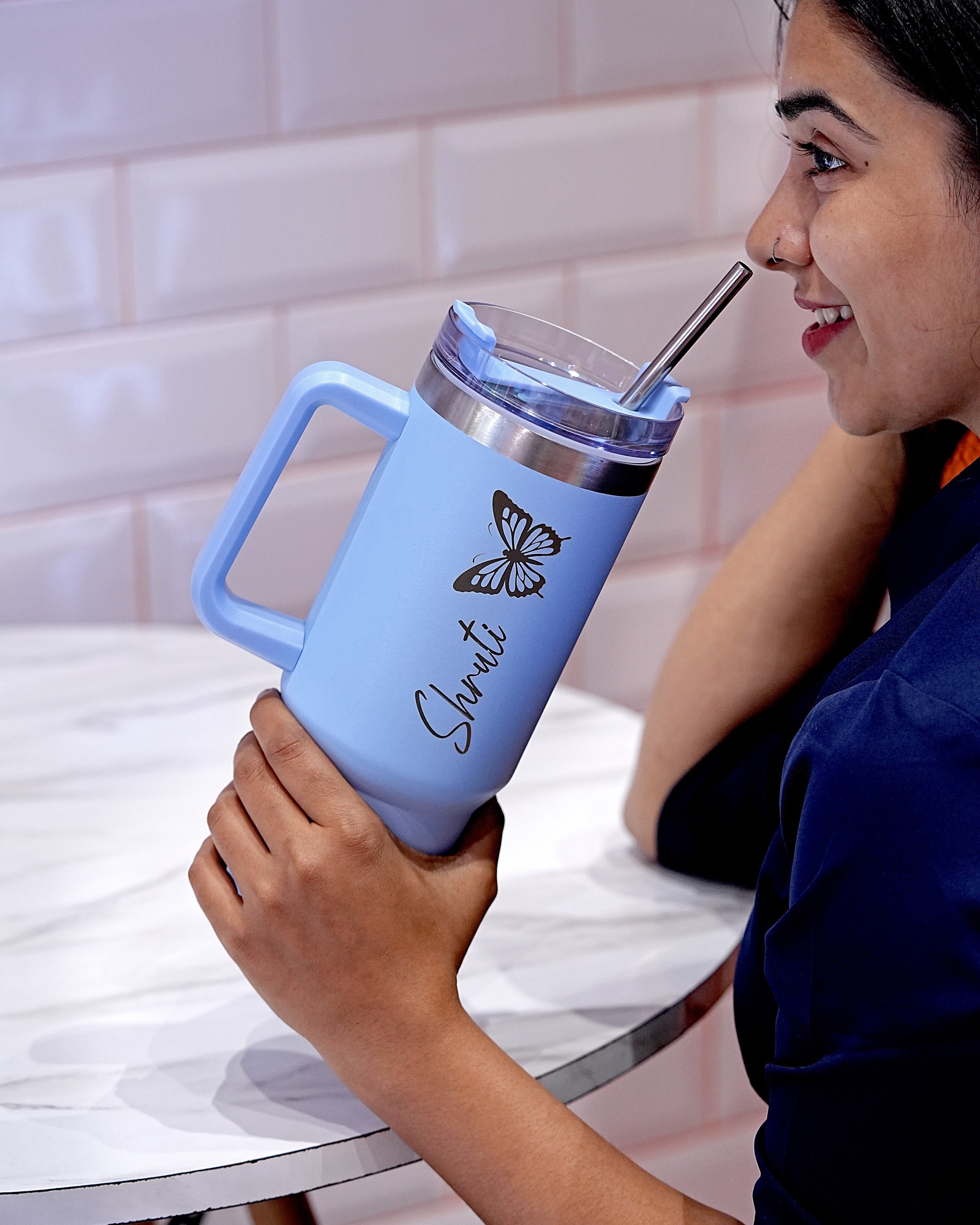 Mood Mug Customized Name & Emoji Tumbler