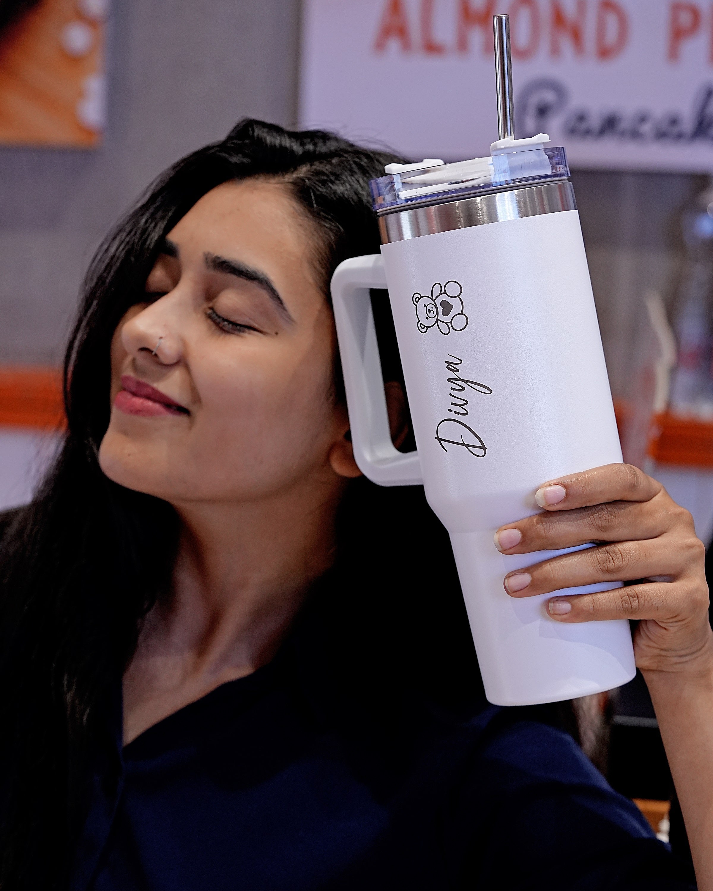 Mood Mug Customized Name & Emoji Tumbler