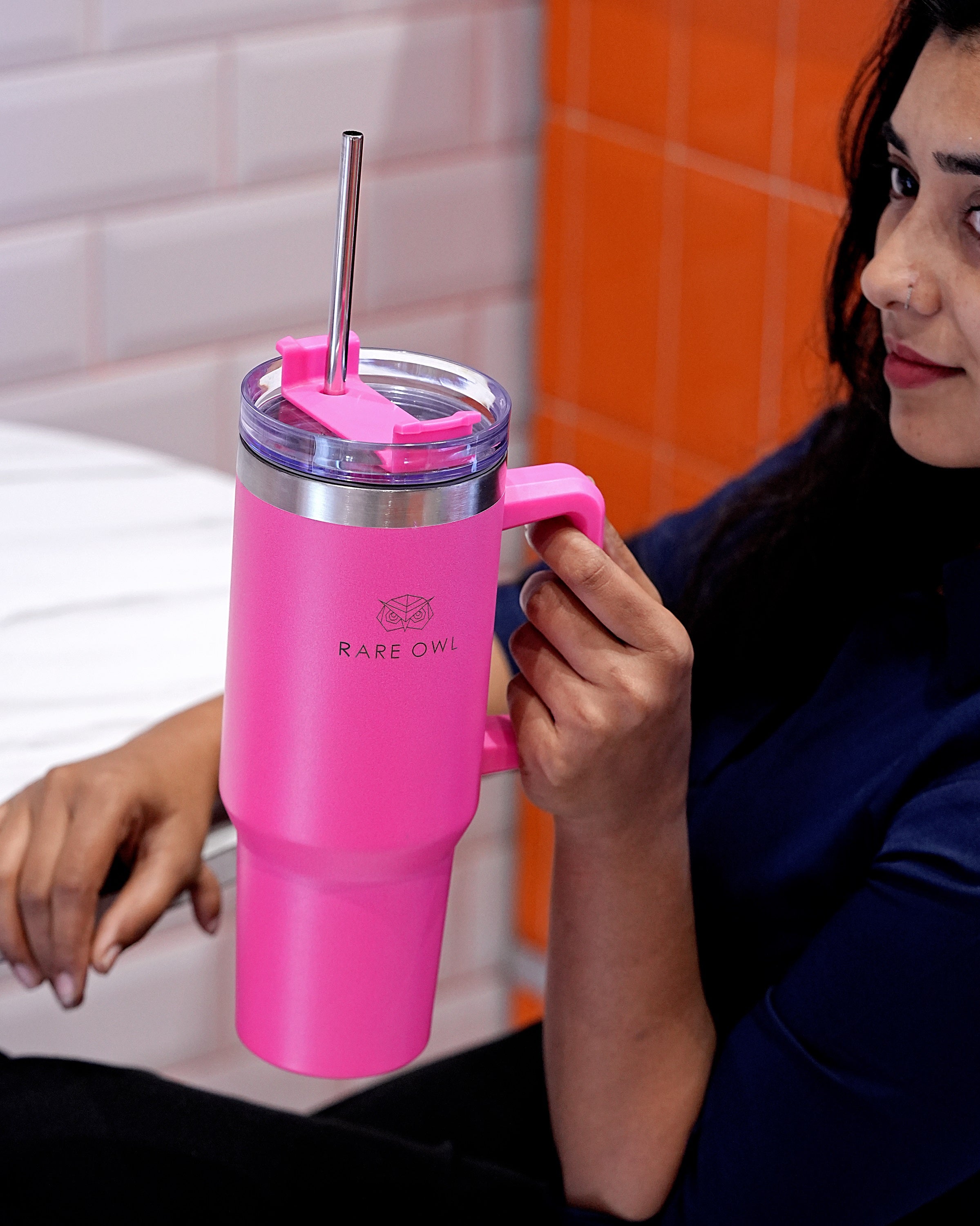 Eterna Bloom Customized Name & Birth Flower Tumbler