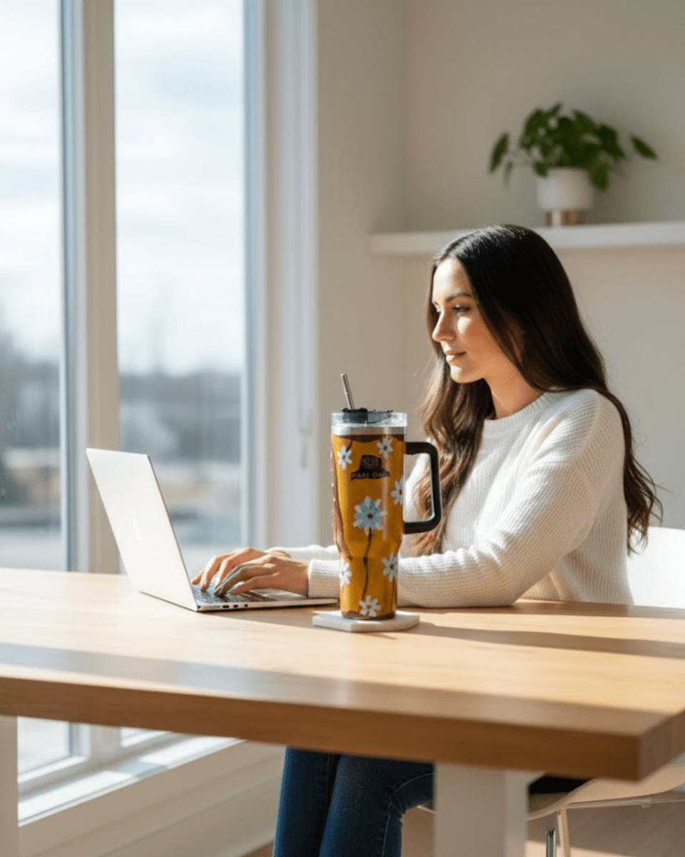 Artistry Face 3D Hand Painted Customized Name Tumbler - Rare Owl