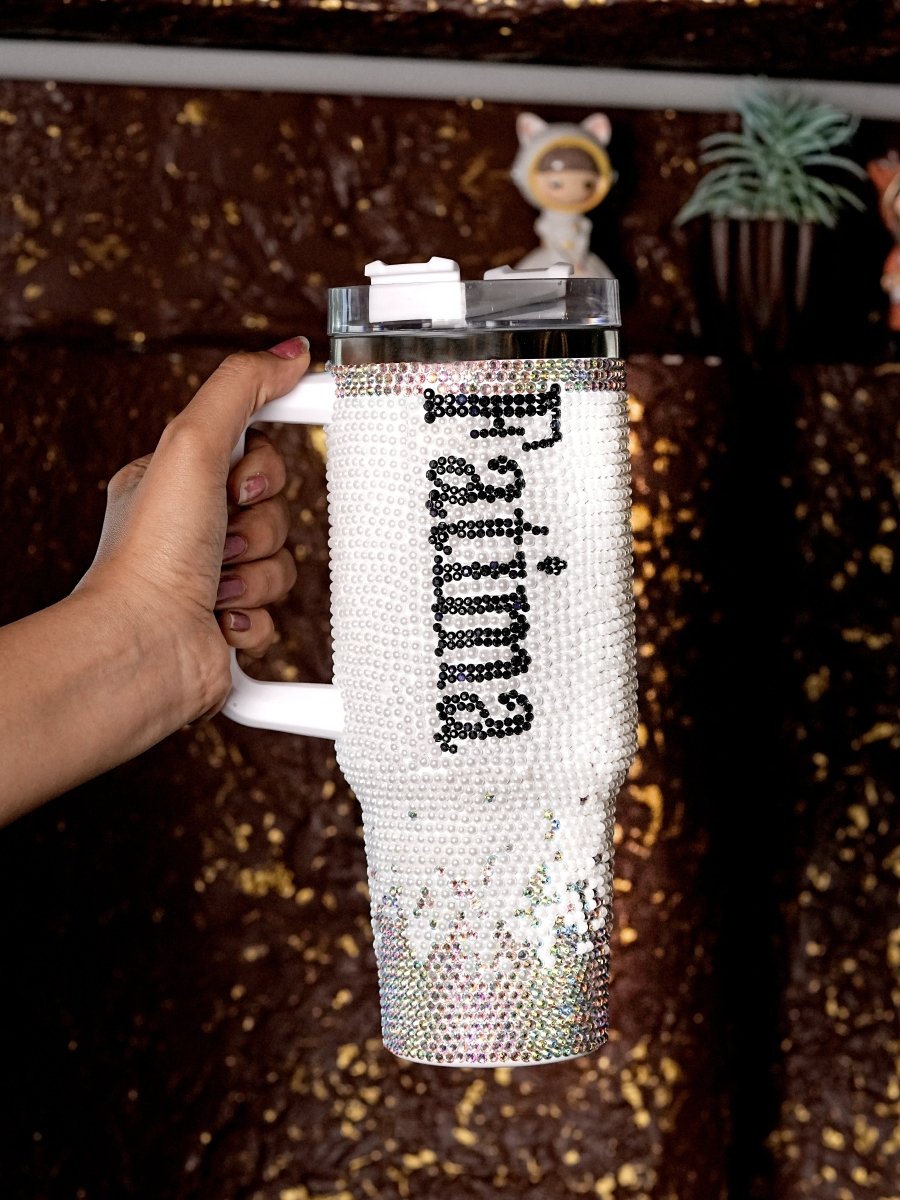 Crystal Luxe Customized Tumbler - Rare Owl