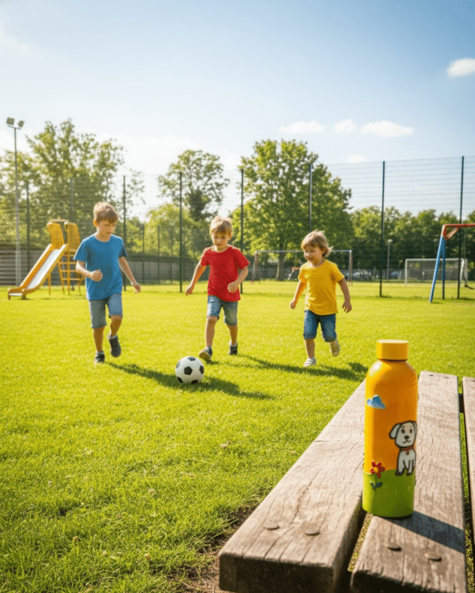 Cute Puppy Inspired Customized 3D Hand Painted Kids Bottle – 500ml - Rare Owl