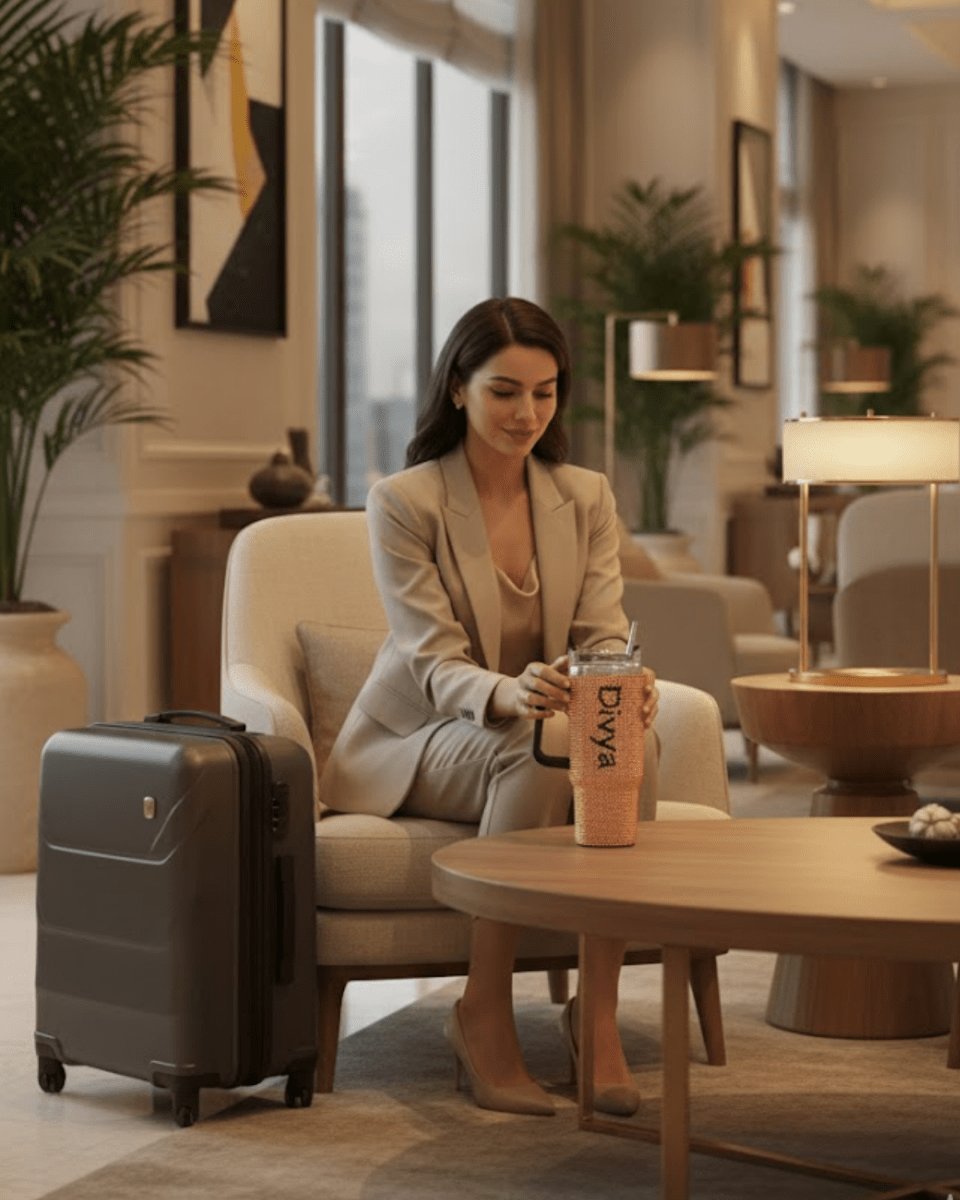 Halloween Glow Handmade Rhinestone Customized Name Tumbler - Rare Owl