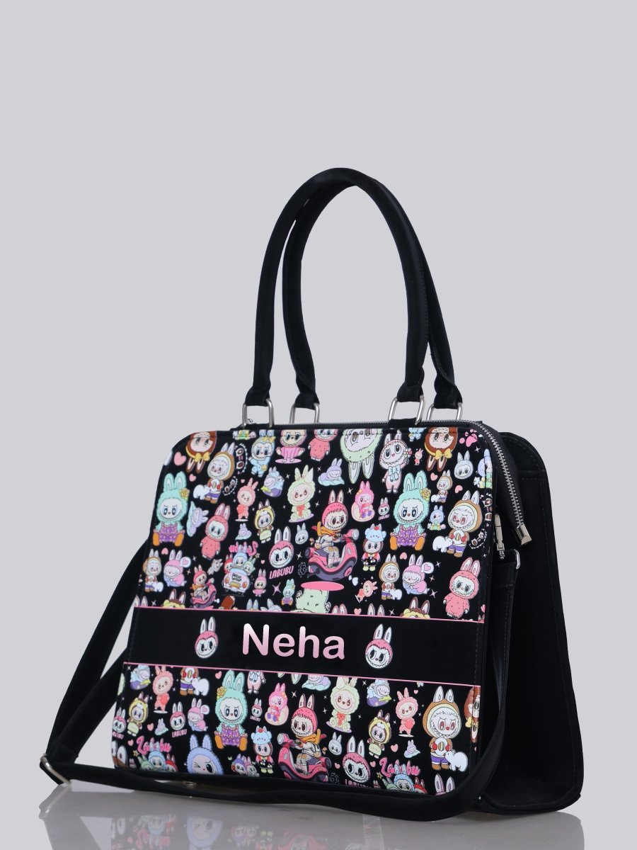 Labubu The Monster Customized Tote Bag for Women | Rare Canvas - Rare Owl