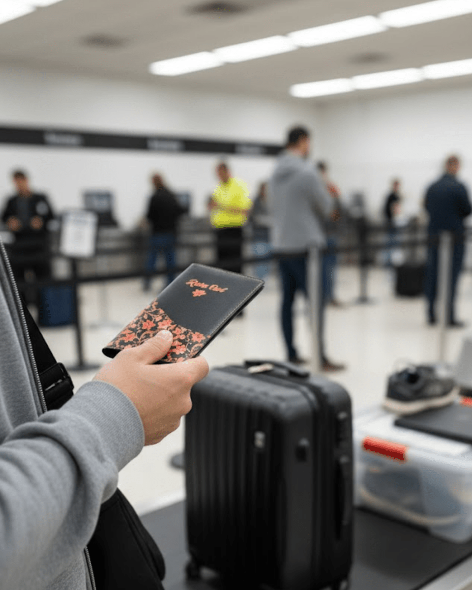 Nature’s Embrace Customized Name Passport Cover - Rare Owl