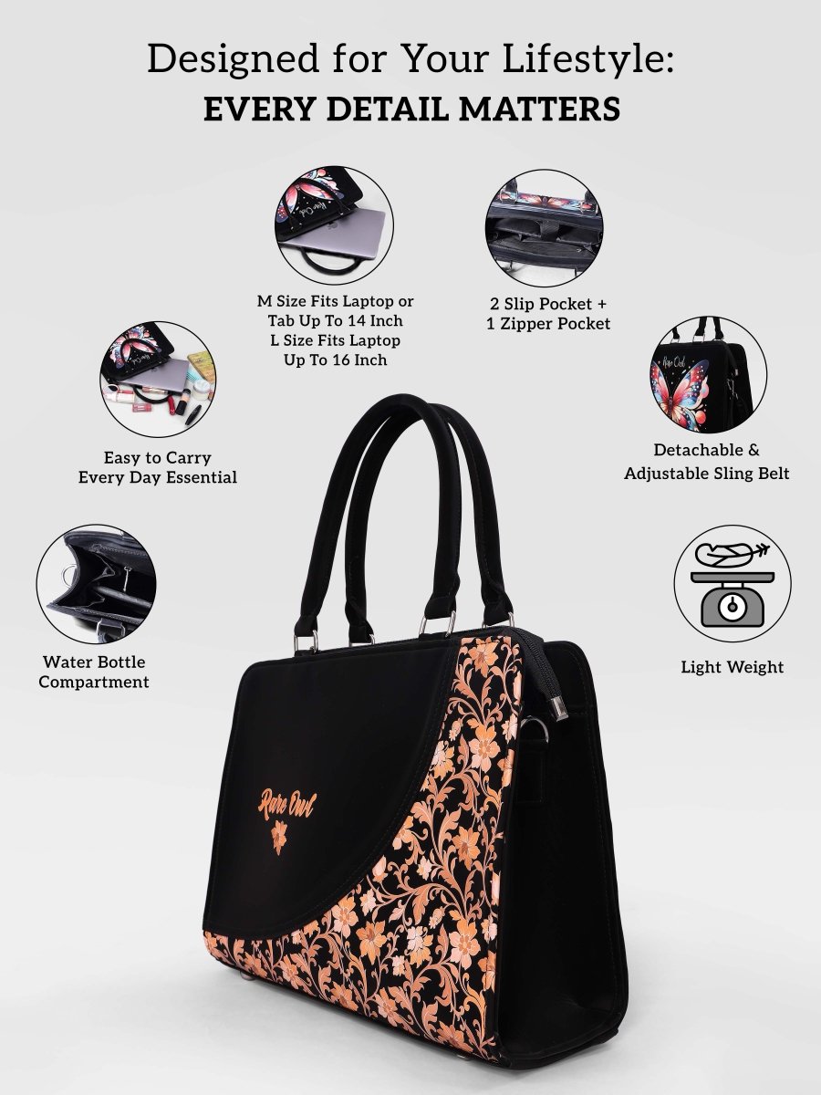 Nature’s Embrace Customized Tote Bag for Women | Rare Curve - Rare Owl