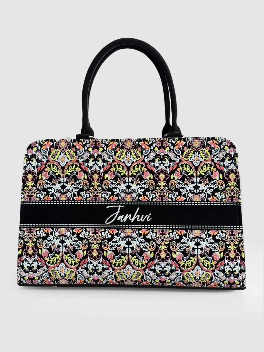 Regal Sultana Customized Name Tote Bag for Women | Rare Canvas - Rare Owl